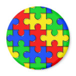 Autism Puzzle Magnet