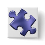 Autism Puzzle Piece Blue