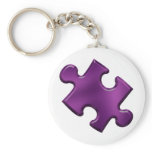 Autism Puzzle Piece Purple