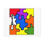Autism (Puzzle) Postcard