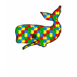 Autism Puzzle Whate t-shirts