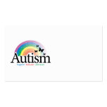 Autism Rainbow Business Card