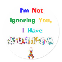 "Autism Rainbow" Sticker Sheets