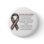 Autism Ribbon meaning Pinback Buttons