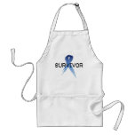 Autism Ribbon -Survivor Aprons
