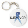 Autism Ribbon Survivor Keychains