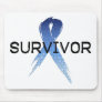 Autism Ribbon Survivor Mouse Pad