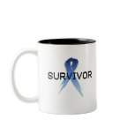 Autism Ribbon Survivor Coffee Mug