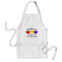 Autism, Seeing The World From A Different Angle Aprons