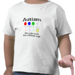 Autism Seeing The World From A Different Angle T Shirts