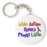 Autism Speaks keychains