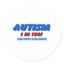 Autism Support and Research Sticker
