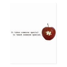 Autism Teacher Post Cards