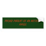 AUTISTIC BUMPER STICKER