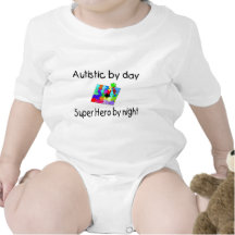 Autistic By Day Super Hero By Night Shirts