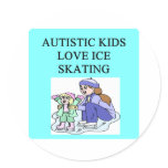 autistic kids love ice skating stickers