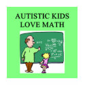 autistic kids love math t-shirts