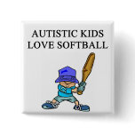 autistic kids love softball buttons