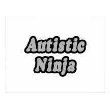 Autistic Ninja Postcard