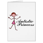 Autistic Princess (Girl) Greeting Cards
