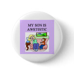 autistic son and mother pin