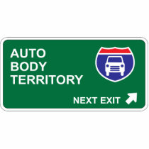 Auto Body Next Exit Photo Cutouts