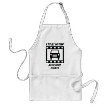 Auto Body Stunts Apron