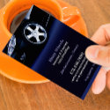 Auto Detailing Business Card business cards