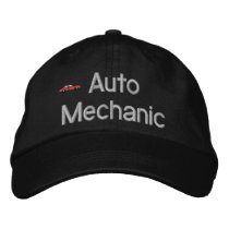 Auto Mechanic Embroidered Hat