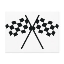 auto racing chequered flag