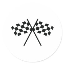 auto racing chequered flag