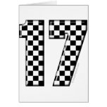 auto racing number 17 cards