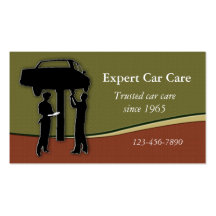 Auto Repair Shop Business Card