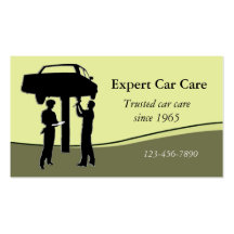 Auto Repair Shop Business Card