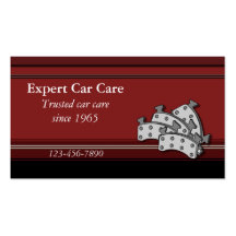 Auto Repair Shop Business Card