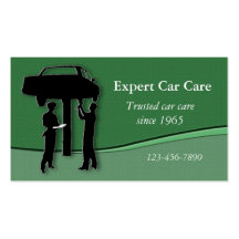 Auto Repair Shop Business Card