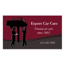 Auto Repair Shop Business Card