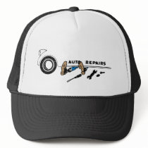Auto Repairs Trucker Hat