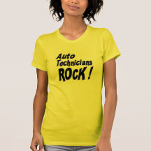 Auto Technicians Rock! T-shirt