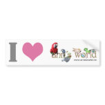 Autoaufkleber bumper stickers