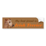Autoaufkleber "Irish Terrier"