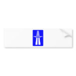 Autobahn Sign Bumper Sticker