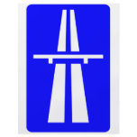 Autobahn Sign Flyer Design