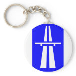 Autobahn Sign Key Chains