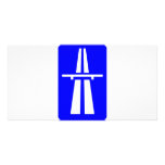 Autobahn Sign photo cards