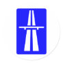 Autobahn Sign Stickers
