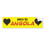 autocolante amo-te angola amarelo adesivo