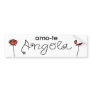 Autocolante for automobile - I love you Angola Ros Bumper Stickers