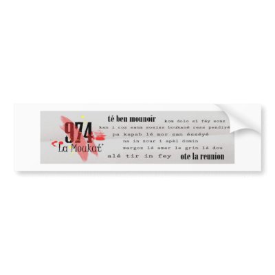 autocollant 974 autocollants pour voiture by VavieDesign