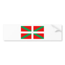 Autocollant avec drapeau Basque "Ikkurina" Adhésif Pour Voiture